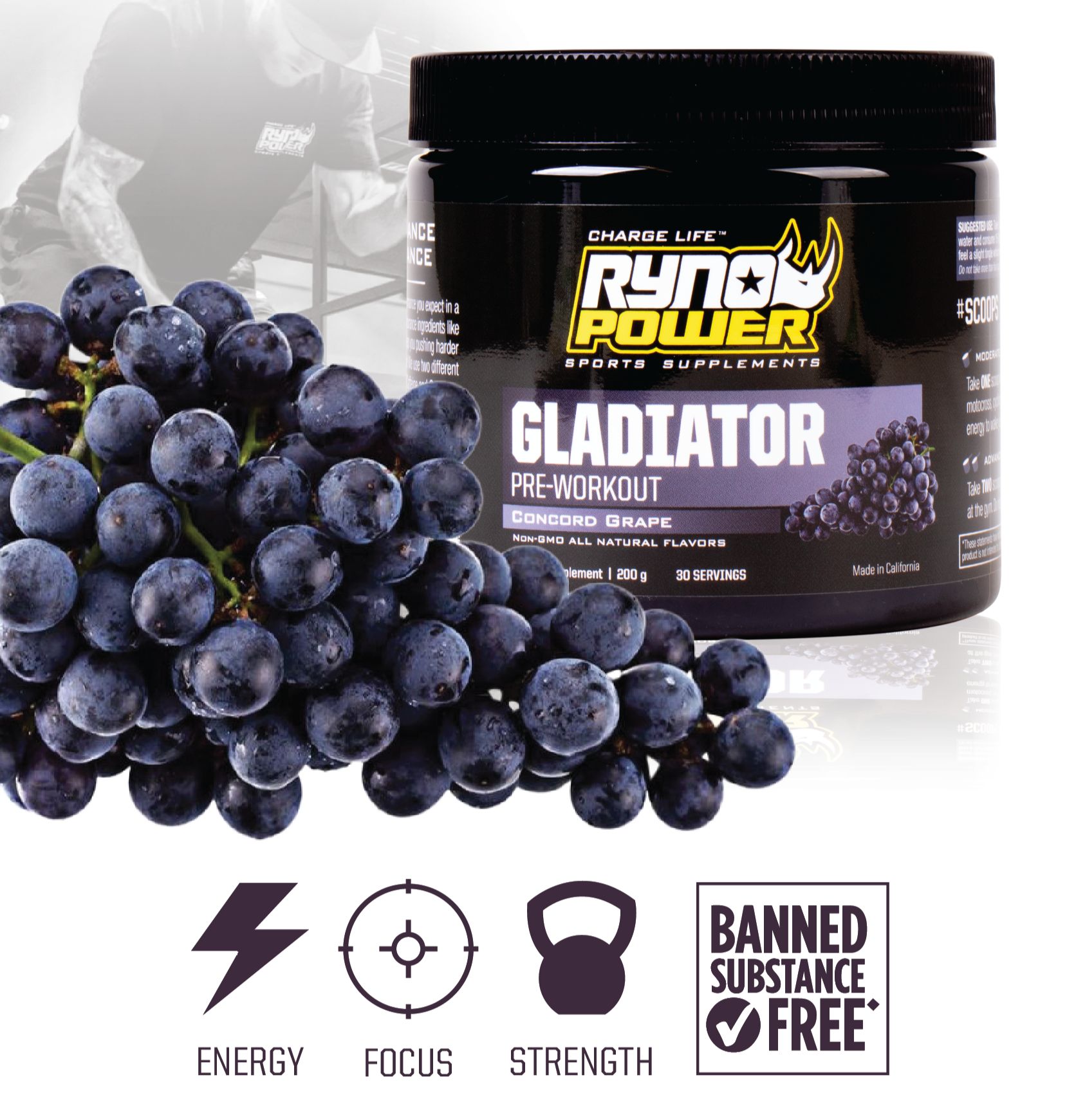 Gladiator Concord Grape